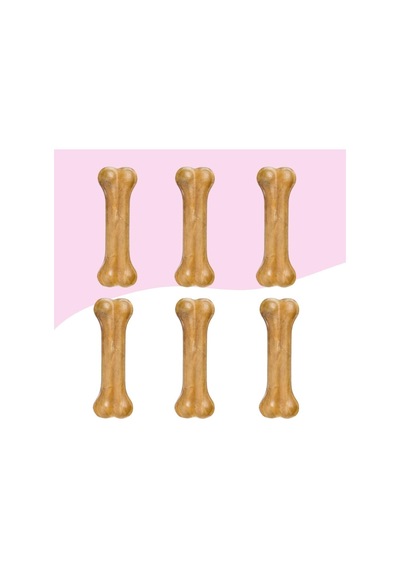 Tr Köpekler İçin Naturel Press Çiğneme Kemiği 12cm 6lı Paket