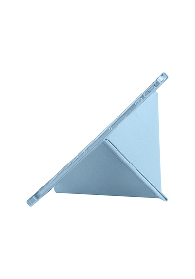 Honor Pad 9 Kılıf Mkst Tri Folding Kalem Bölmeli Standlı Kılıf - Gri Tablet Kılıfı