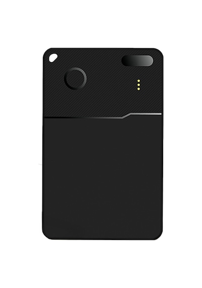 Micflip P28 Suya Dayanıklı AppleiOs UyumluVe Android Uyumlu Wireless Özellikli Akıllı Takip Kartı Siyah