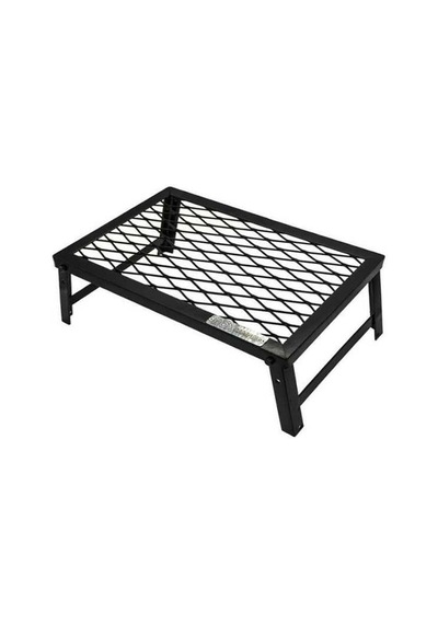 Rox Katlanabilir Ateş Üstü Izgara Kamp Izgarası 39x23x15cm-754 Siyah