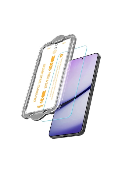 Buff Galaxy Uyumlu  S24 Plus Avantaj Paket - Glass Ekran Koruyucu + Şeffaf Kılıf + Lens Koruyucu
