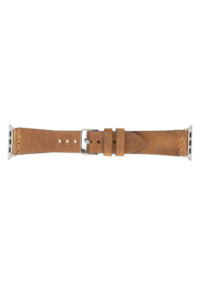 Apple Watch Uyumlu Deri Kordon 38-40-41mm G19-ba7 Taba
