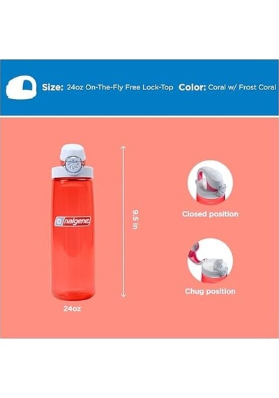 Otf Sustain Coral İçecek Şişesi, 0,65 L 50 x 22