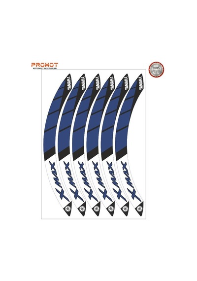 Xmax Uyumlu Jant Şeridi Model 3 Diğer