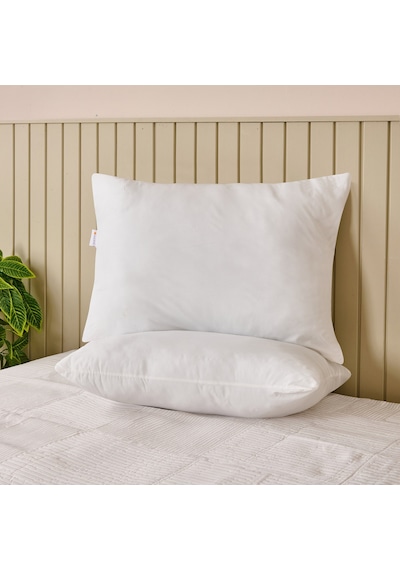 Soft 2'li Microfiber Yastık - Beyaz - 50x70 Cm Çok Renkli