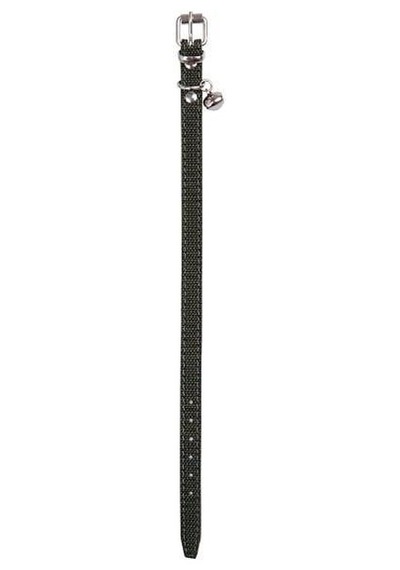 Haki Yeşil Deri Kedi Köpek Boyun Tasması 30 Cm-18519 Çok Renkli
