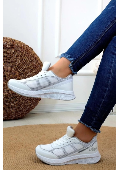 Jump 27366 Zenne A Full Whıte Spor Ayakkabı Beyaz