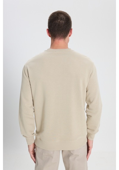 Wrangler Regular Fit Normal Kesim Bisiklet Yaka Taş Rengi Sweatshirt W242338013 Çok Renkli Wrangler Regular Fit Normal Kesim Bisiklet Yaka Taş Rengi Sweatshirt W242338013 Çok Renkli