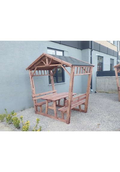 Pergola Bahçe Gölgeliği Çardak P37 Maun