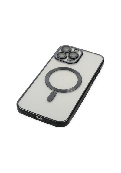 Apple Uyumlu iPhone 14 Pro Uyumlu Kılıf Kross Magneticsafe Kapak - Siyah