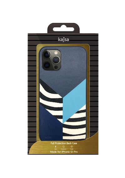 Kajsa Apple Uyumlu iPhone 12 Pro Max Kılıf Kajsa Glamorous Serisi Zebra Combo Kapak ZORE-218994