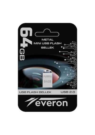 Everon 64gb Metal Usb Mini Flash Bellek