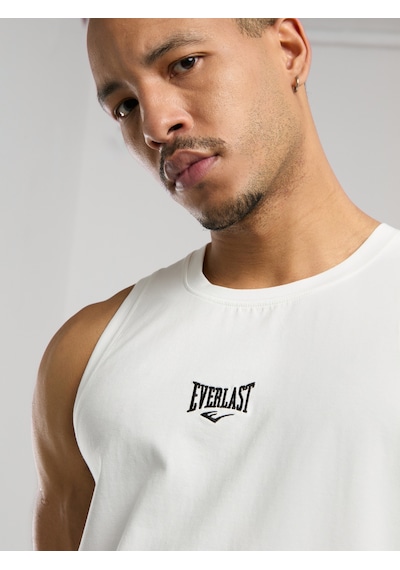Everlast Ever Essentials Regular Beyaz Erkek Kolsuz Tişört Beyaz