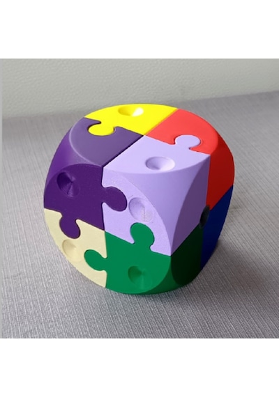 Bulmaca Küpü - Zar Albert Karlen'ın Puzzle Dice Küpü