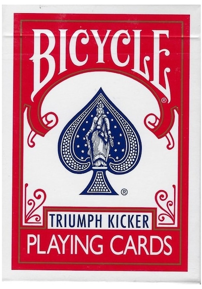 Bicycle Triumph Kicker Oyun Kağıdı Sihirbazlık İllüzyon Kartları