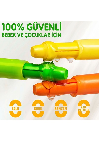 Jarmelo Ultra İpeksi Yıkanabilir Boya Kalemleri 12 Adet Ja96208 Çok Renkli