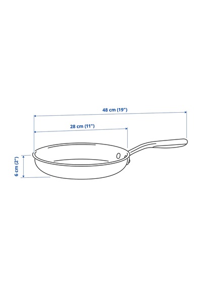 Ikea Sensuell Kızartma Tavası 28 Cm Gümüş