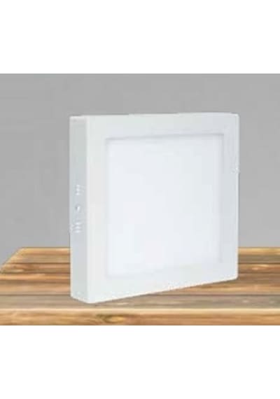 24 Watt Günışığı Sıva Üstü Kare Led  Panel Aydınlatma Armatür Beyaz