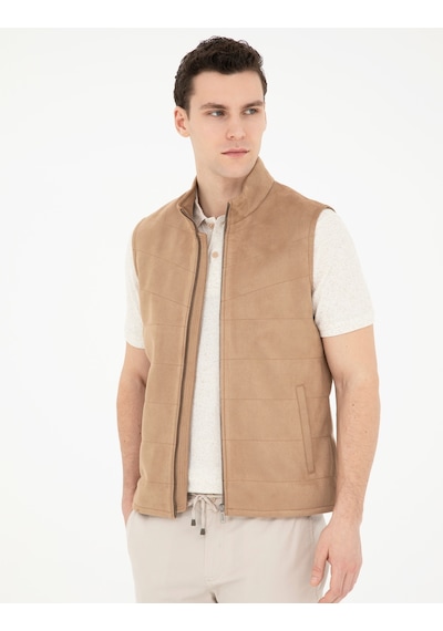 Pierre Cardin Erkek Vizon Deri Mont-kaban 50293985-575 Vizon