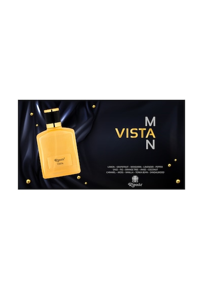 Vista Erkek Parfüm 100 Ml Edt For Man Uzun Süre Kalıcı Fresh
