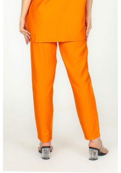 Sortie Collection Bel Lastilkli Beach Model Pantolon Oranj