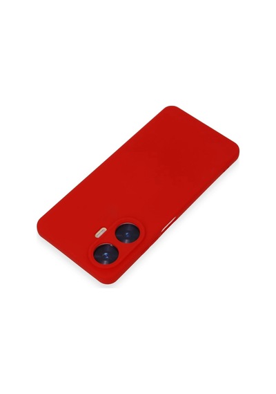 Uryport Realme C55 Kılıf Nano İçi Kadife Silikon - Kırmızı