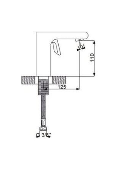 Newarc Silver Lavabo Bataryası