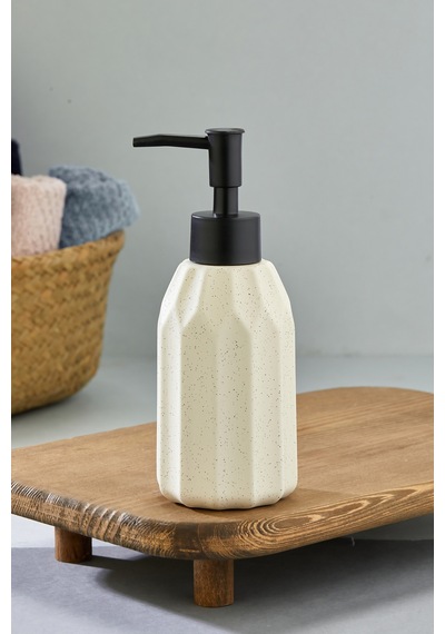 Cooker Prizma 180 Ml Seramik Sıvı Sabunluk Ckr3791 Bej