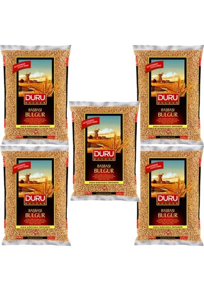 Duru Bakliyat Bulgur Başbaşı Pilavlık 5 x 1 KG