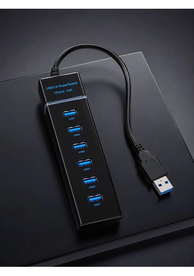 Lb Usb Hub 7 Port Usb 3.0 Çoklayıcı Windows Uyumlu