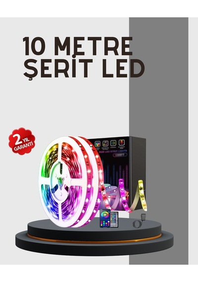 Su Geçirmez 10m Smart Şerit Led Tv Arkası Ve Oda Dekorasyonu İçin 40245126