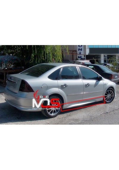 Ford Focus 2 Sedan Marşpiyel Uyumlu Sağ Sol Takım Fiberglass Boyasız