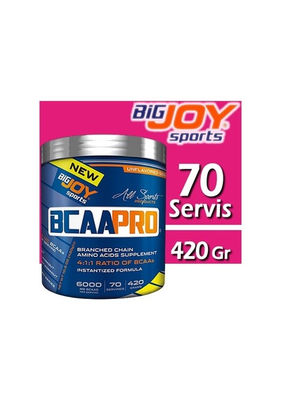 Bigjoy Sports Bcaa Pro 4:1:1 420 Gr 70 Servis Aromasız Bigjoy Sports Bcaa Pro 4:1:1 420 Gr 70 Servis Aromasız