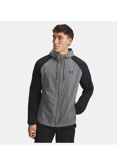 Under Armour Ua Stretch Woven Erkek Ceket 6003001-709 Yeşil