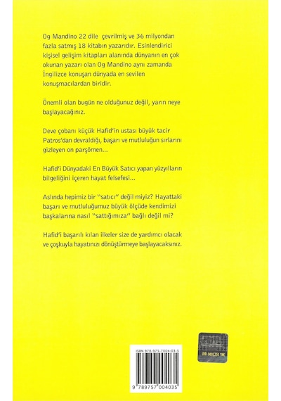 Dünyadaki En Büyük Satıcı - Og Mandino