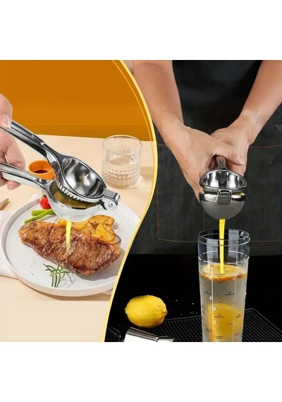 Profesyonel Paslanmaz Çelik Limon Sıkacağı, Manuel Narenciye Ve Limon Presi, Ergonomik Kollu, Kolay Yıkanabilir, B Diğer