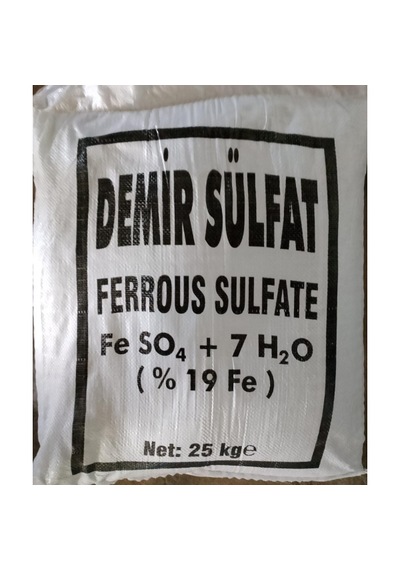 Demir Sülfat Kara Boya 25 Kg