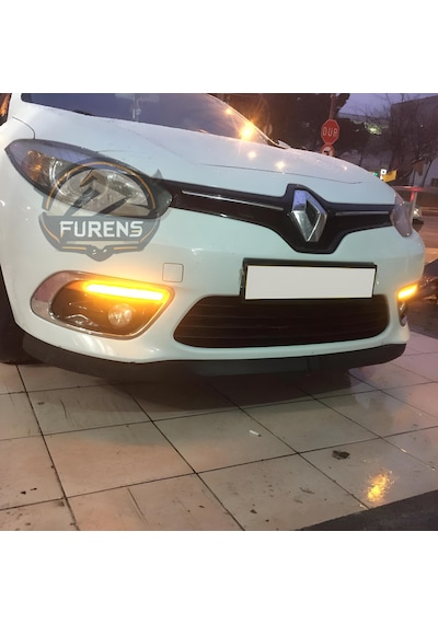 Renault Fluence 2009-2012 Uyumlu H Lip Esnek Ön Lip 2 Parça Karlık Ön Ek Tampon Altı Dill