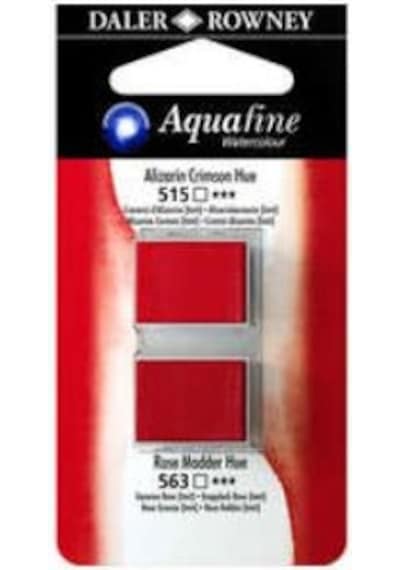 Daler Rowney Aquafine Sulu Boya Tablet 2li Alizarin Crimson-rose