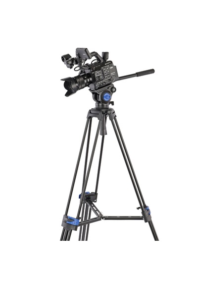 Ayex Vt-827 Profesyonel Video Tripod 20kg Taşıma Kapasiteli Video Kafalı & Çantalı -