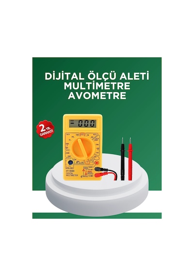 Mey İthalat Dijital Multimetre Ölçü Aleti Ac Dc Ölçüm Ve Lcd Ekranlı Diğer