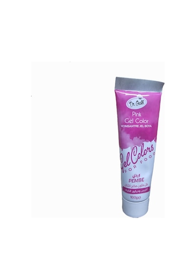 Dr Gusto Konsantre Jel Gıda Boyası Tüp 100gr Pembe