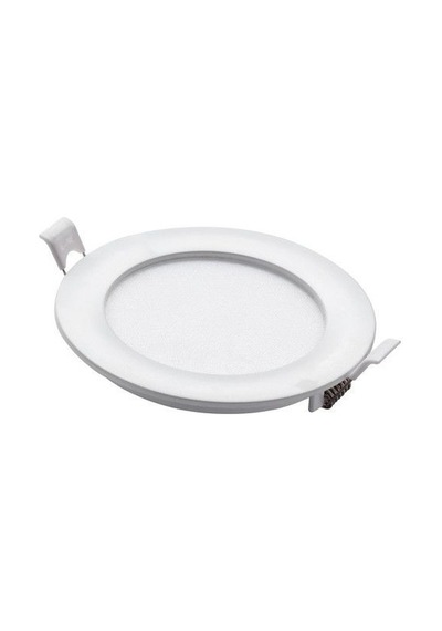 -202 2 Li Set 6w Gömme Led Spot Alüminyum Kasa 3000k Günışığı Slim Yuvarlak Tavan Spotu Beyaz