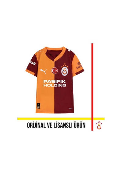 Gsstore Galatasaray Lisanslı 2025/2026 Sezon Parçalı İç Saha Forma Kırmızı