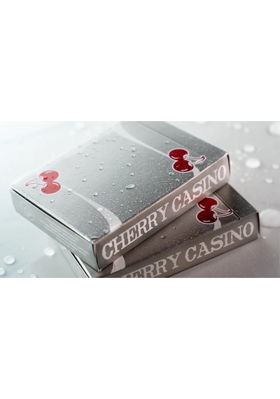 Bicycle Cherry Casino Mccarran Silver Premium Oyun Kağıdı Koleksiyonluk İskambil Kartları Destesi