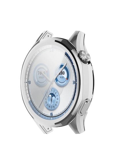 Watch Gt5 46mm İle Uyumlu Kasa Ve Ekran Koruyucu 360 Tam Koruma Silikon Kılıf Çok Renkli