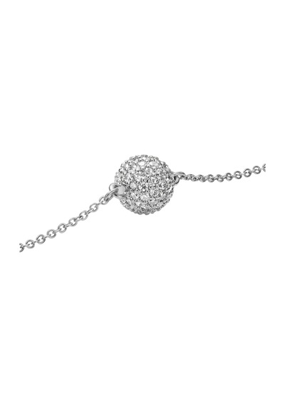 Pavã Crystal Pendant Bracelet Silver Silver