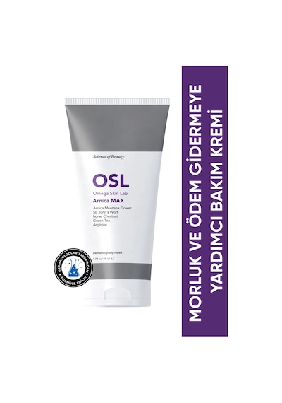 OSL Omega Skin Lab Arnica Max Morluk ve Gidermeye Yardımcı Bakım Kremi 50 ML