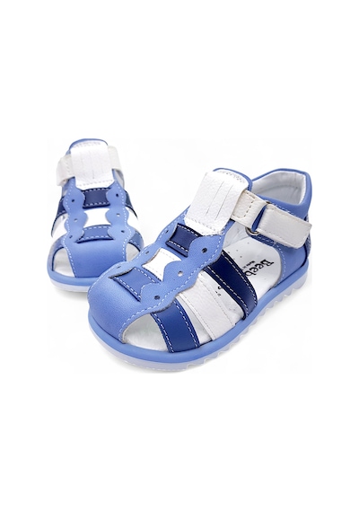 Beebron Ortopedik Erkek Bebek Ve Çocuk Sandaleti Ebgcm2406 Mavi Lacivert Beyaz