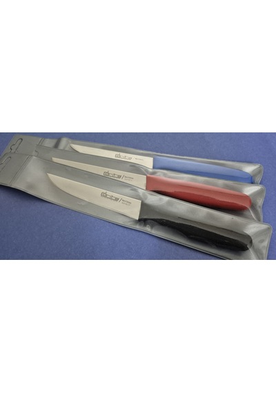 Sebze Bıçağı 12 Cm Hulusi - Drita Bıçak Üstüne Dökme Moblen Saplı 20mm X 120mm X 1.5mm 11361.12 Mavi Renk Diğer